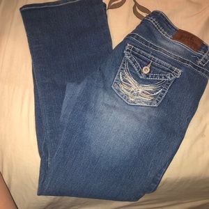 Boot cut jeans